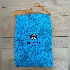 Jellycat Small Blue Drawstring Bag